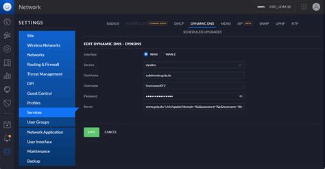 Follow your standard IP addressing scheme and assign a subnet. . Unifi dream machine local dns